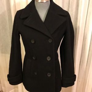 Ladies XS Peacoat with satin liner